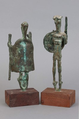 2 Museums-Repliken eisenzeitlicher nuraghischer (sardischer) Figuren