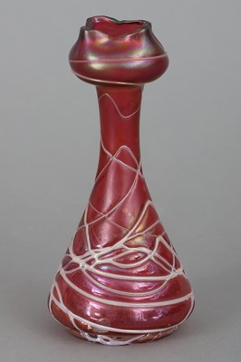 Lot 1156 - wohl PALLME-KÖNIG & HABEL  Jugendstil Glasvase