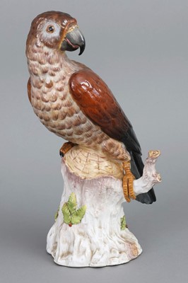 Lot 915 - Porzellanfigur "Braunkopf-Papagei"