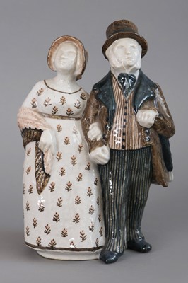 Lot 943 - BING & GRÖNDAHL Porzellanfigur "Ehepaar in Sonntagstracht"