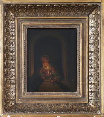 Lot 1428 - GERARD DOU (1613 Leiden - 1675 ebenda begraben) oder Umfeld