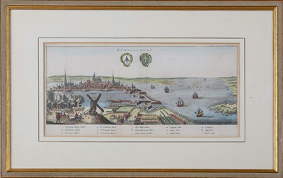 Lot 1411 - Stich des 17. Jahrhunderts "Stralsund"