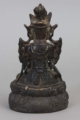 Lot 130 - Chinesische Bronzefigur der Guanyin