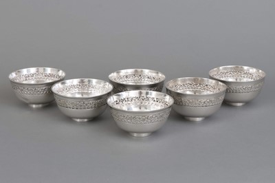 Lot 597 - 6 Silber Schalen