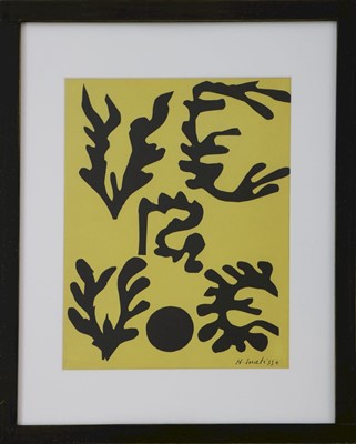 Lot 1555 - HENRI MATISSE (1869 Le Cateau-Cambrésis - 1954 Nizza)