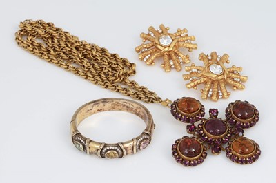 Lot 703 - 3 Teile Modeschmuck