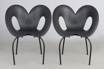 Lot 291 - Paar MOROSO (Italia) "RIPPLE" Chairs