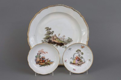 Lot 733 - 3 diverse MEISSEN Porzellanteller