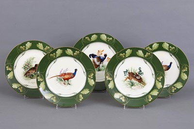 Lot 773 - 5 NYMPHENBURG Porzellanteller