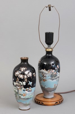 Lot 170 - Paar japanische Cloisonné-Vasen
