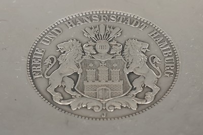 Lot 623 - WILKENS & SÖHNE (Bremen) Silber Münzschale