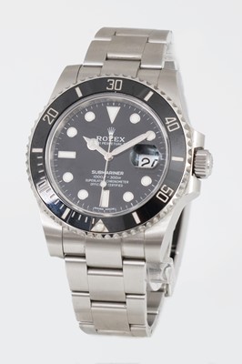 Lot 660 - ROLEX Herrenarmbanduhr SUBMARINER Date