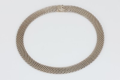 Lot 895 - TIFFANY & CO. Silber Collier/Choker Somerset