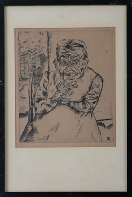 Lot 1664 - CONRAD FELIXMÜLLER (1897 Dresden - 1977 Berlin-Zehlendorf)