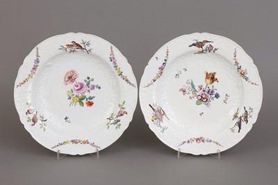 Lot 978 - Paar MEISSEN Porzellanteller