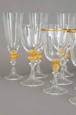 Lot 1250 - NASON MORETTI Konvolut Gläser A/81