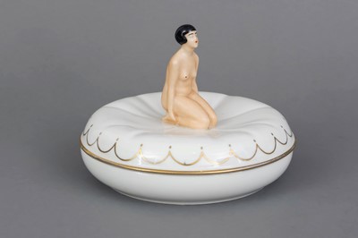 Lot 1044 - Große LIMOGES (Frankreich) Deckeldose