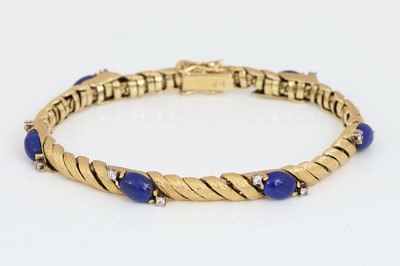 Lot 857 - Lapislazuli Armband