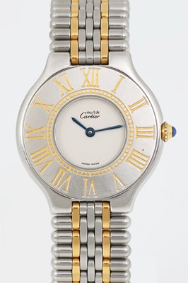 Lot 837 - Le must de CARTIER Damenarmbanduhr