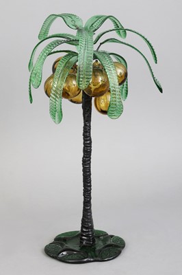 Lot 1258 - MURANO Glas Skulptur "Palme"