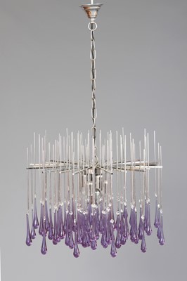 Lot 516 - wohl VENINI (MURANO) Mid-Century Kronleuchter