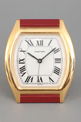 Lot 796 - Must de CARTIER Reiseuhr / Pendulette