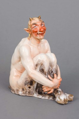 Lot 1123 - MEISSEN Porzellanfigur "Faun"