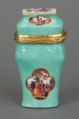 Lot 963 - MEISSEN Porzellantabatiere des 18. Jahrhunderts