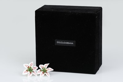 Lot 901 - DOLCE & GABBANA Ohrclips