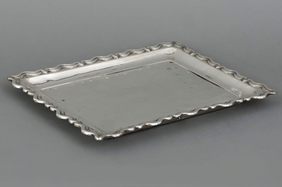 Lot 619 - Silber Tablett des 19. Jahrhunderts