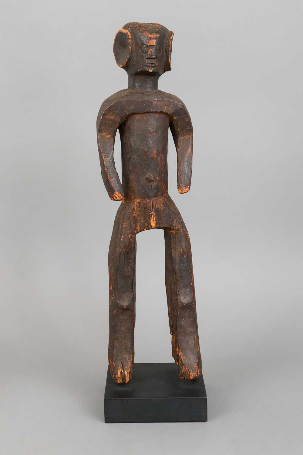 Afrikanische Ahnenfigur, wohl Mumuye (Nigeria, Westafrika)