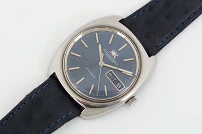 Lot 813 - IWC (International Watch Company) "Electronic" Stimmgabel Herrenarmbanduhr