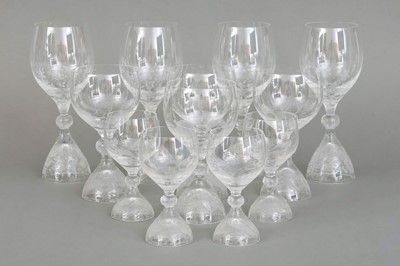 Lot 1243 - ROSENTHAL 12 Studio-linie Weingläser "Zauberflöte"