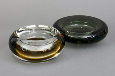 Lot 1272 - 2 HOLMEGAARD (Denmark) Glas Schalen