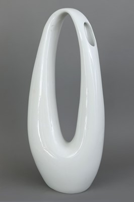 Lot 1021 - Große ROSENTHAL Porzellan-Bodenvase "Kummet"