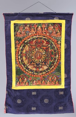Lot 221 - Tibetischer Thangka "Mandala"