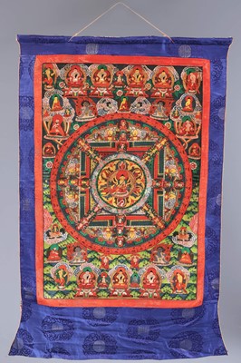 Lot 222 - Tibetischer Thangka "Mandala"