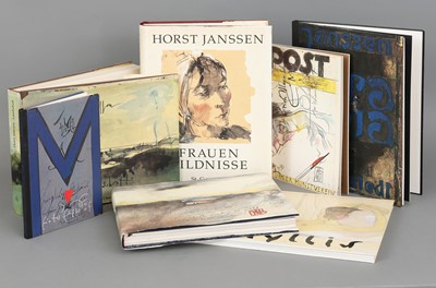 7 HORST JANSSEN (1929 Hamburg - 1995 ebenda) Bücher