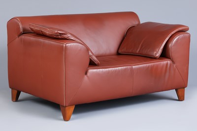 Lot 304 - MACHALKE Leder-Sofa "Love Seat"