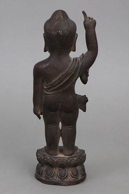 Lot 69 - Chinesische Bronzefigur ¨Buddha als Kind¨