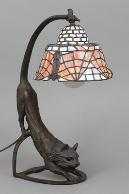 Lot 422 - Tischlampe im Stile des Jugendstil nach einem Entwurf von HERMANN EICHBERG