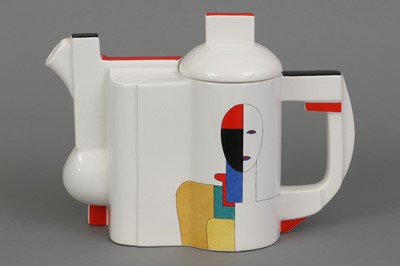 Lot 845 - Suprematistische Porzellan-Teekanne nach KASIMIR MALEVICH