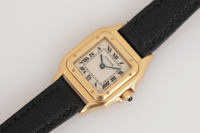 Lot 694 - CARTIER  Damenarmbanduhr "Santos"