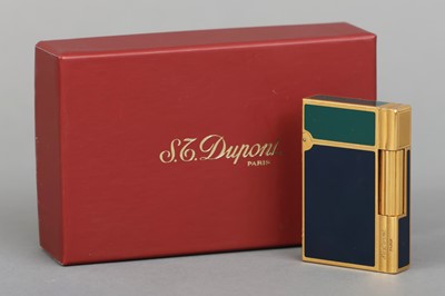 Lot 1208 - S.T. DUPONT Feuerzeug mit bi-color Chinalack