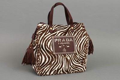 Lot 1256 - PRADA Handtasche Zebra bag