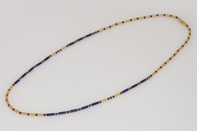 Lot 760 - Lapislazuli Kette