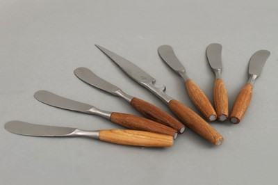 Lot 592 - DANSK DESIGN Bar- und Buttermesser "Fjord"