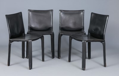 Lot 214 - 4 CASSINA "CAB 412 Chairs "