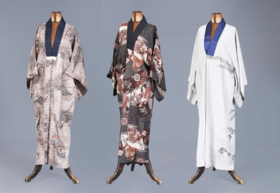 3 japanische Kimonos