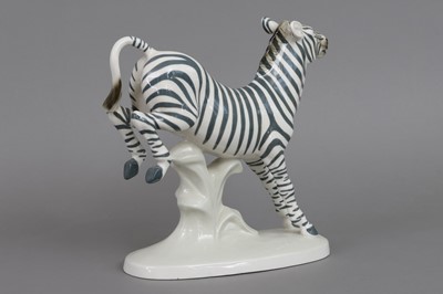 Lot 972 - ROYAL DUX Keramikfigur ¨"Zebra¨"